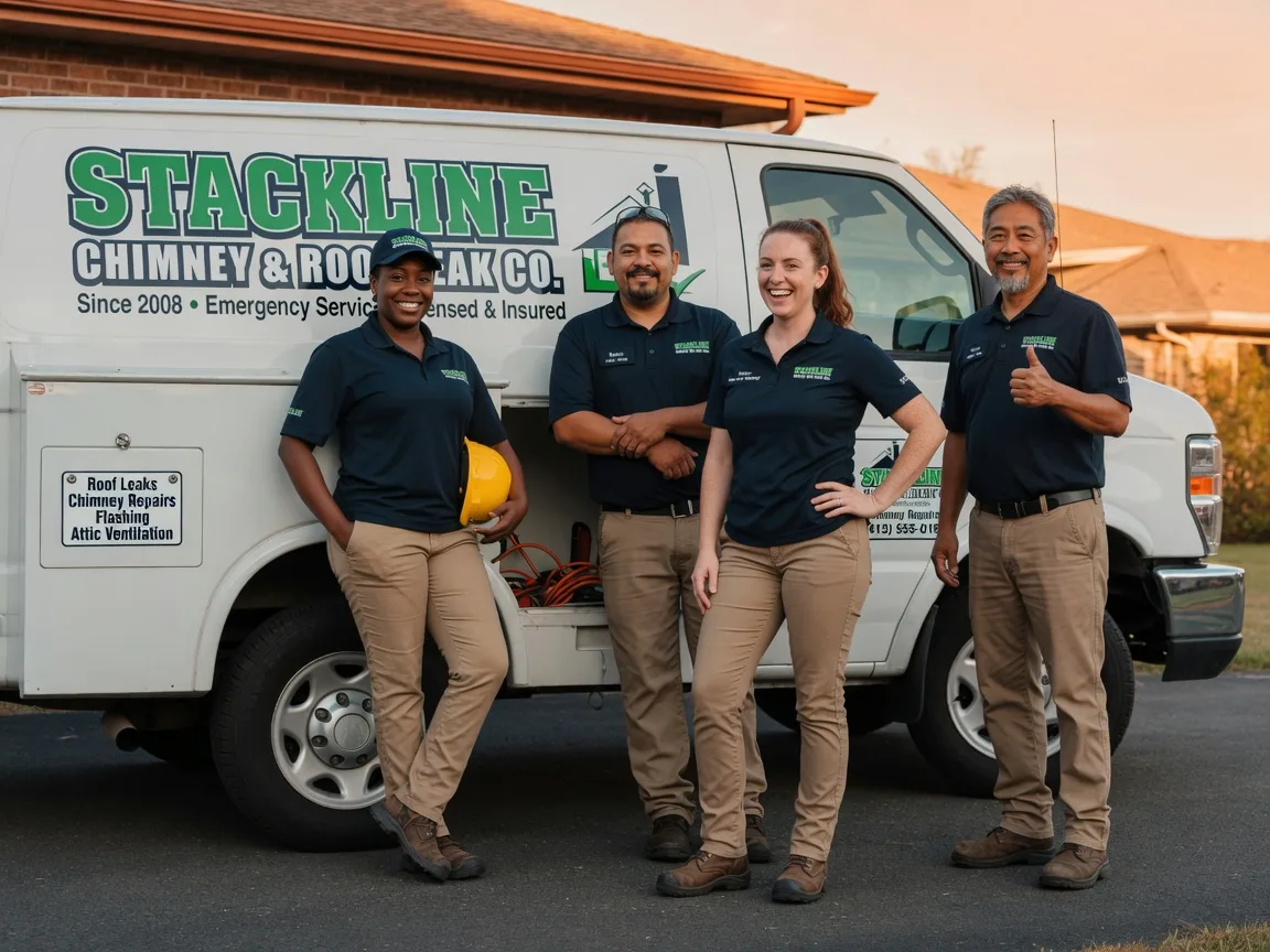 Chimney flashing repair company in Lake Charles, LA